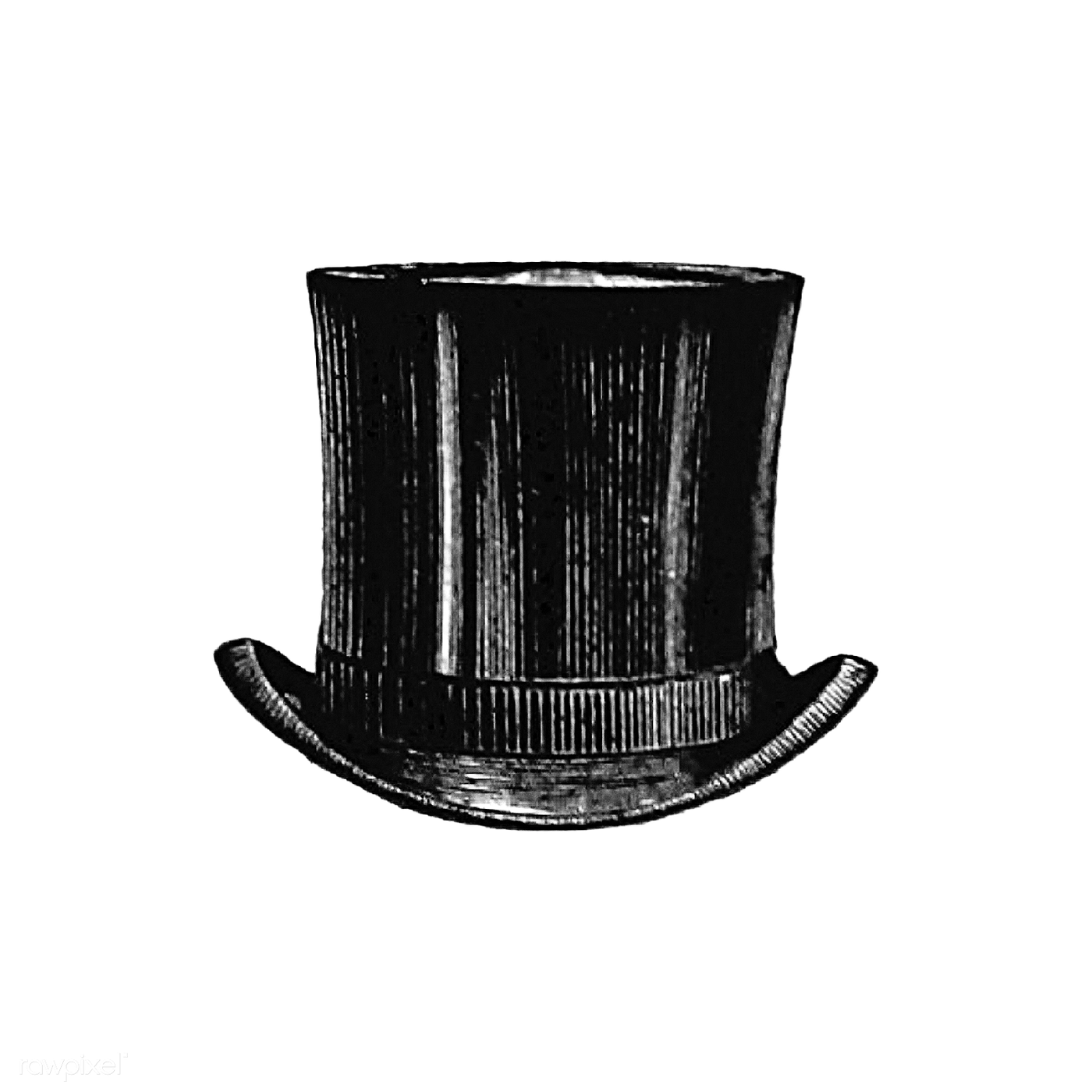 Top Hat Drawing Vintage PNG Images HD