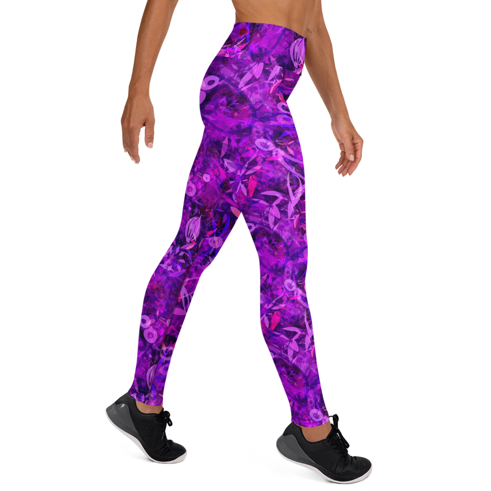 Woman Purple Leggings Background PNG Image | PNG Play