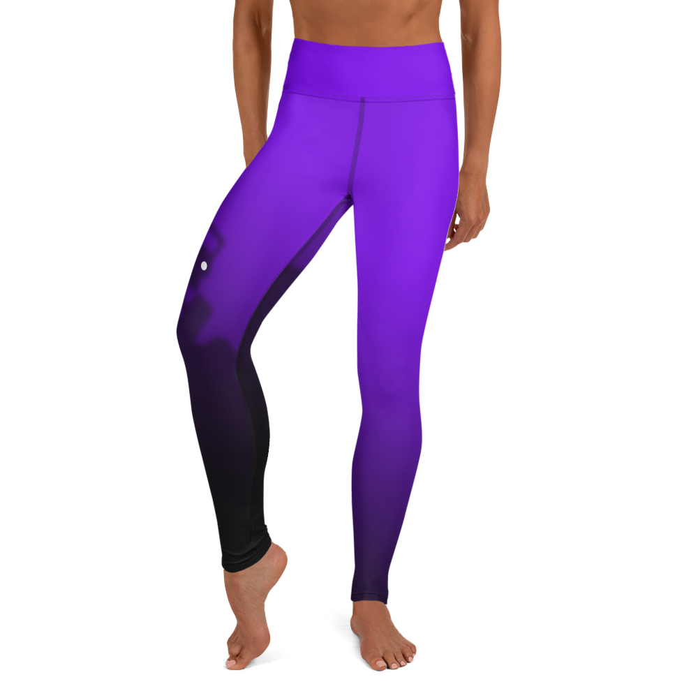 Woman Purple Leggings No Background | PNG Play