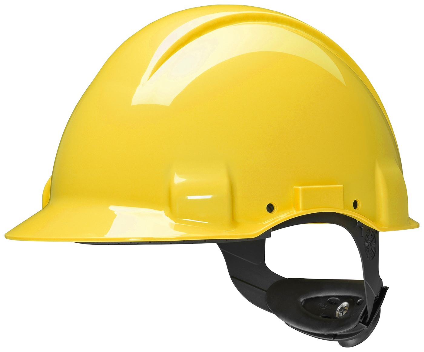 Yellow Safety Helmet Transparent Background