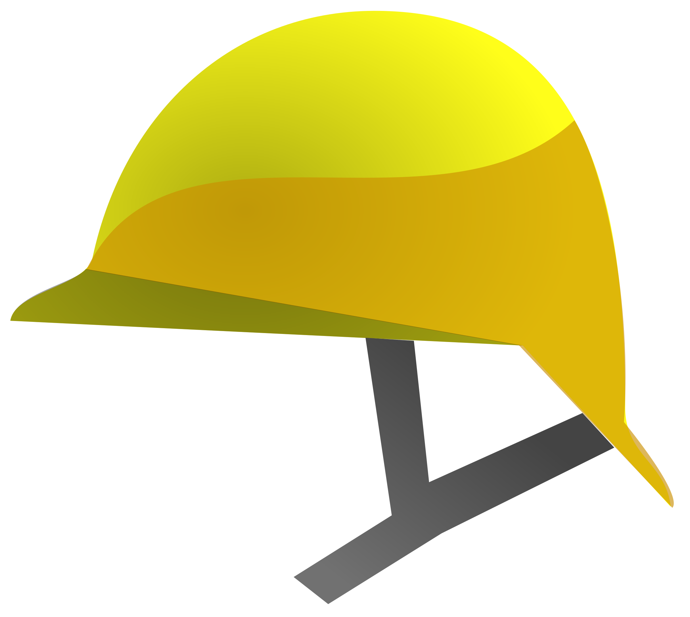 Yellow Safety Helmet Transparent Free PNG