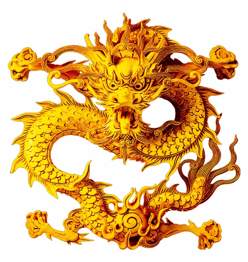 Ancient Chinese Dragon Symbol