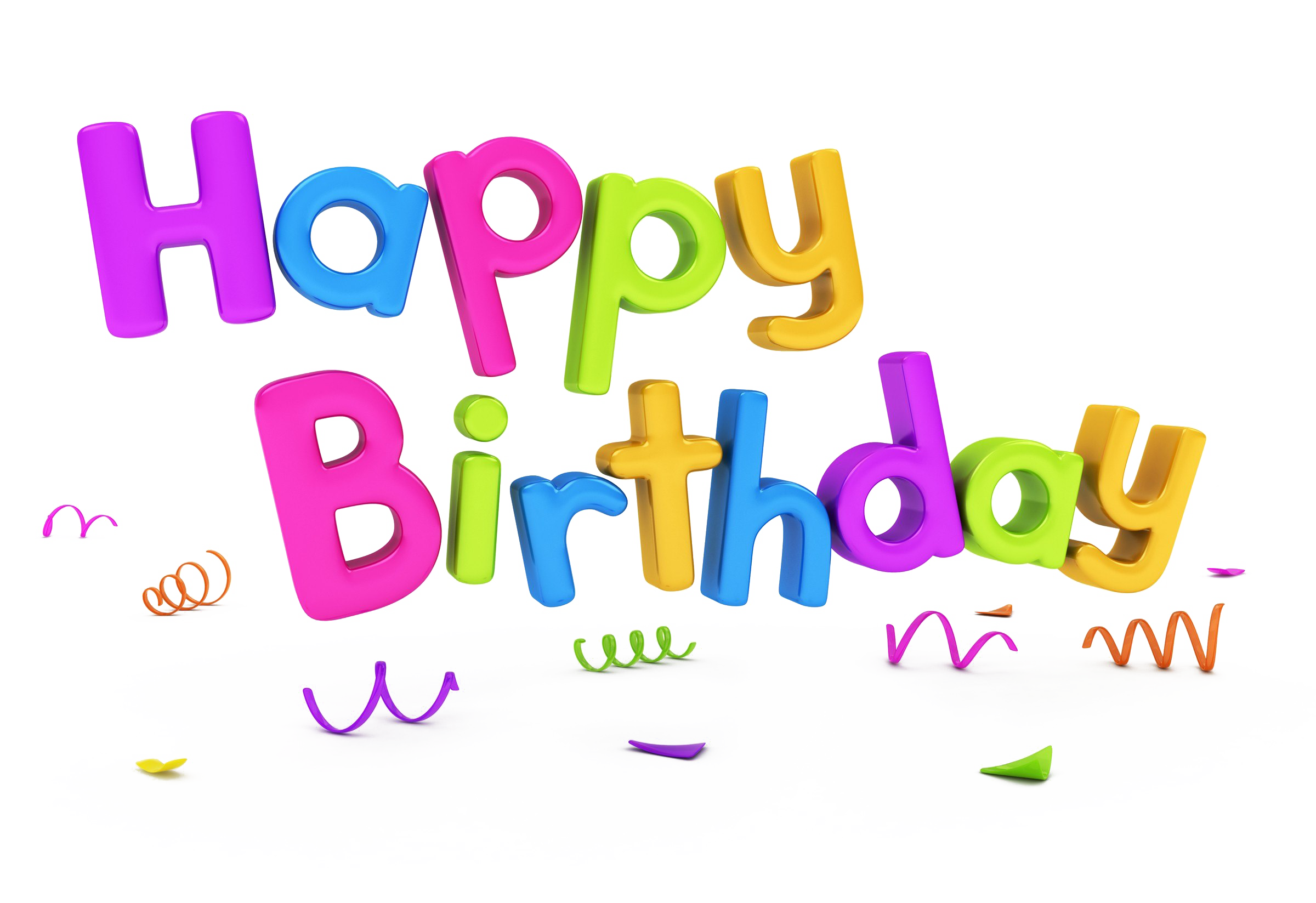 Happy Birthday Transparent Background - PNG Play