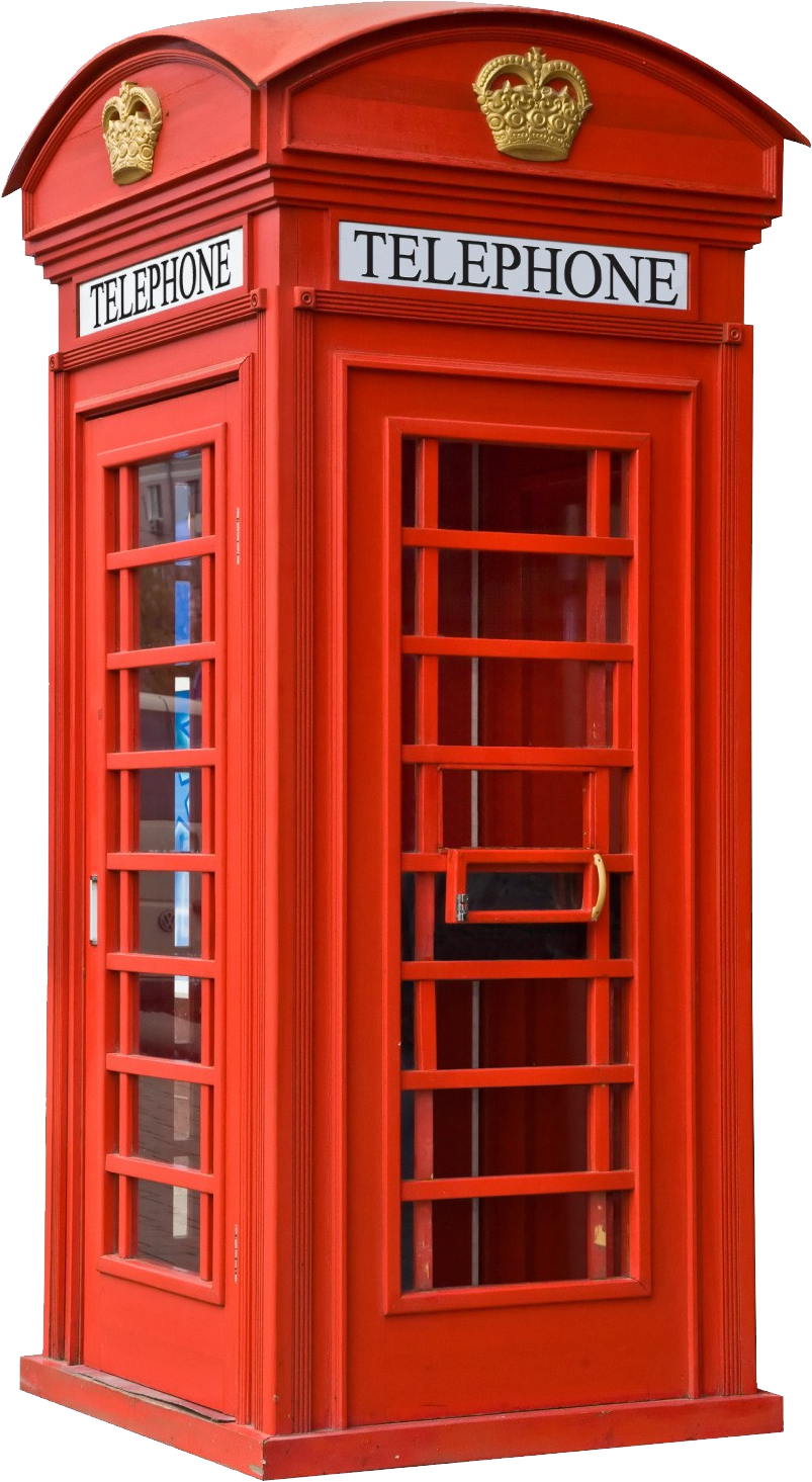 Telephone Booth Background PNG