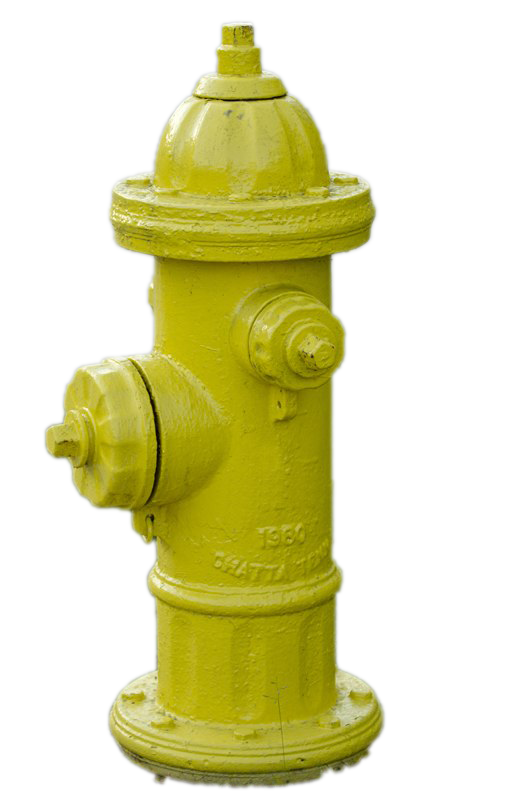 Yellow Fire Hydrant Transparent Background