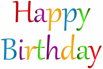Happy Birthday PNG Free File Download - PNG Play