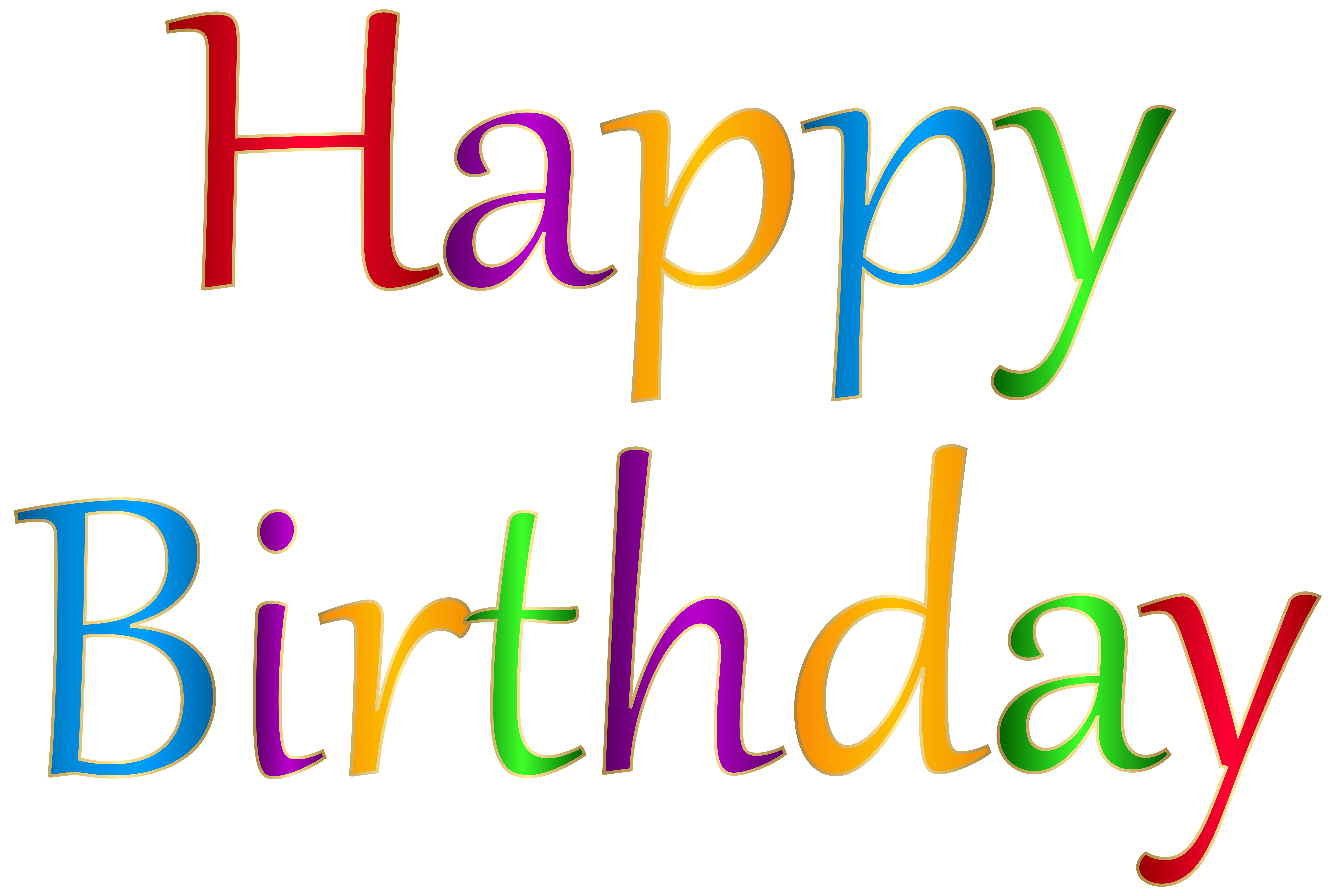 Happy Birthday Png Free File Download Png Play