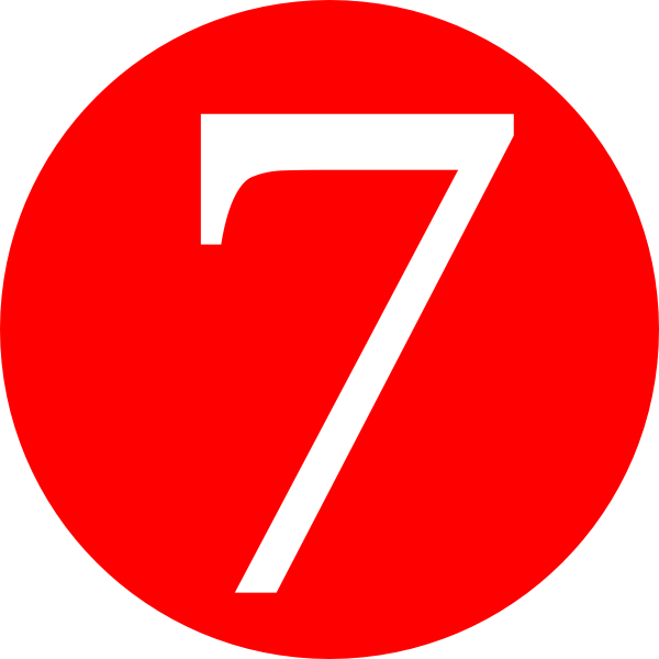 Number 7 PNG Images HD - PNG Play