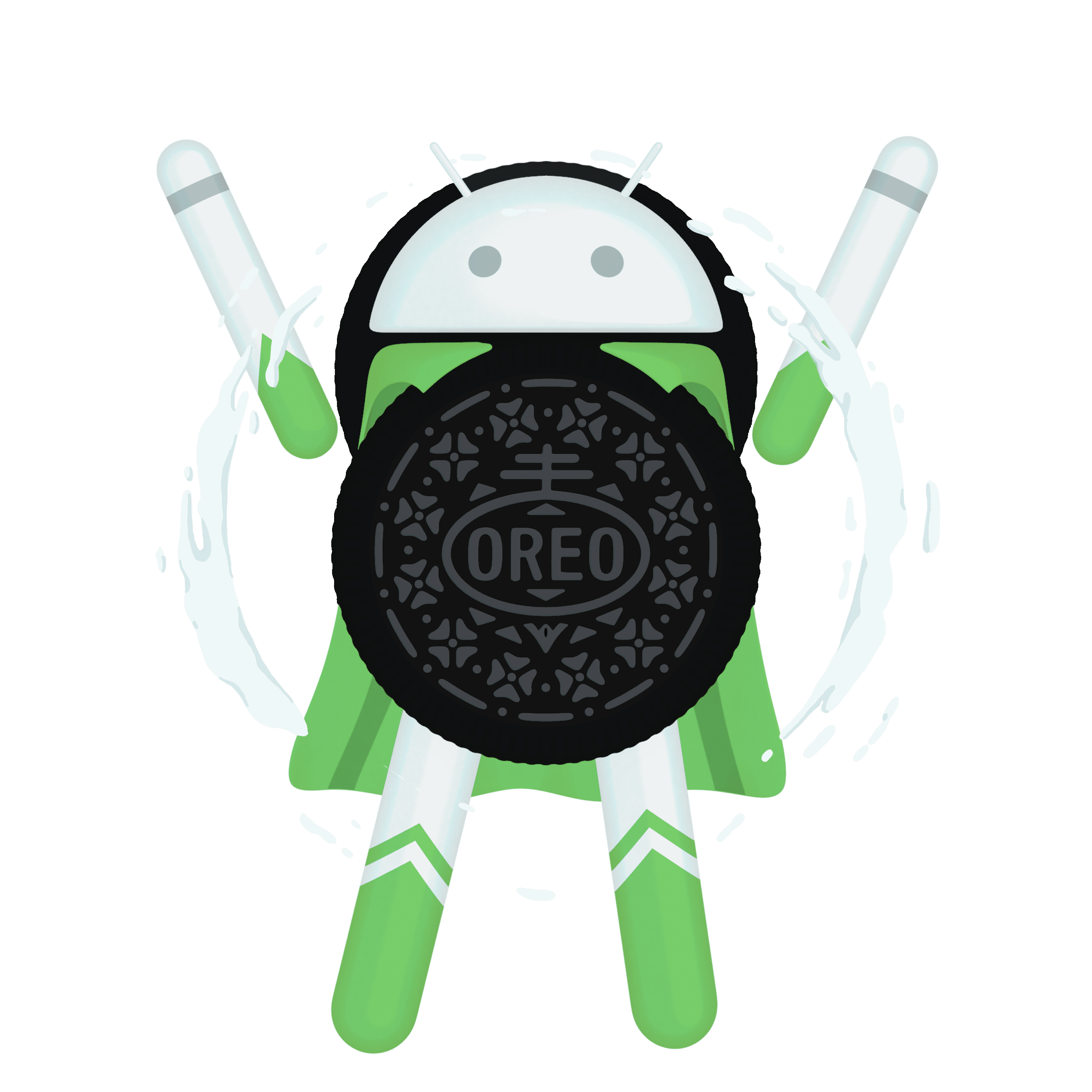Android Oreo Logo PNG | PNG Play