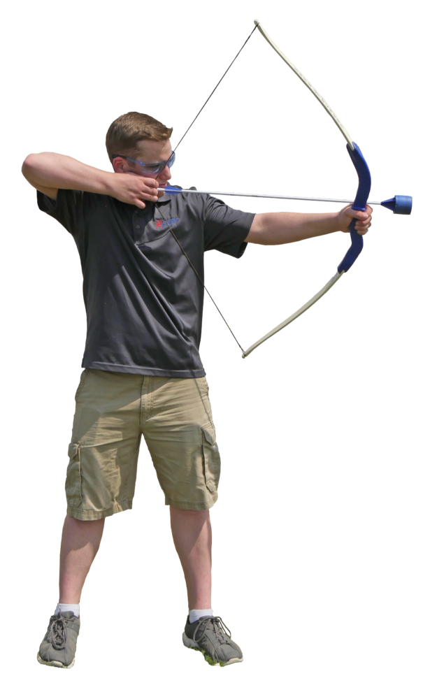 Archery Man Playing Png Png Play