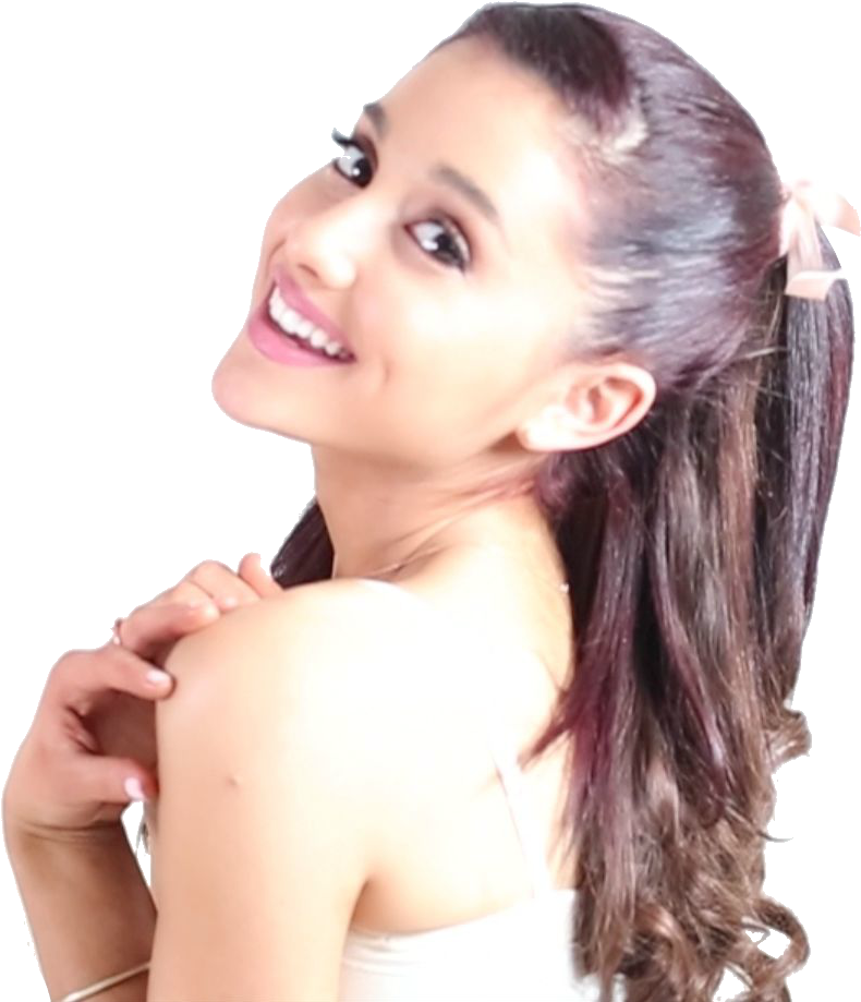 Ariana Grande Smiling Png Png Play