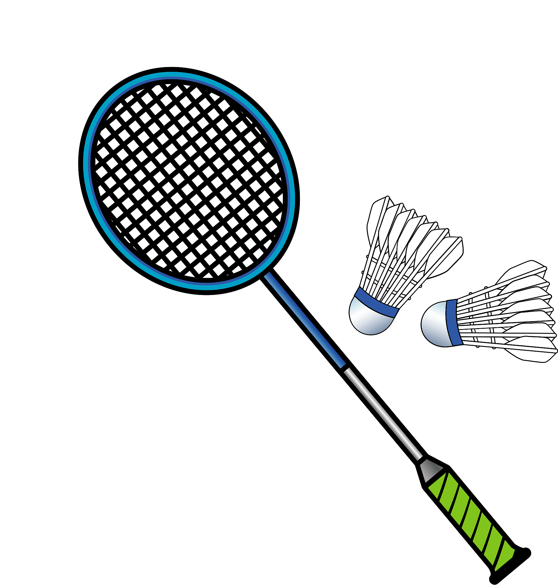 Badminton Vektor kualitas HD PNG | PNG Play