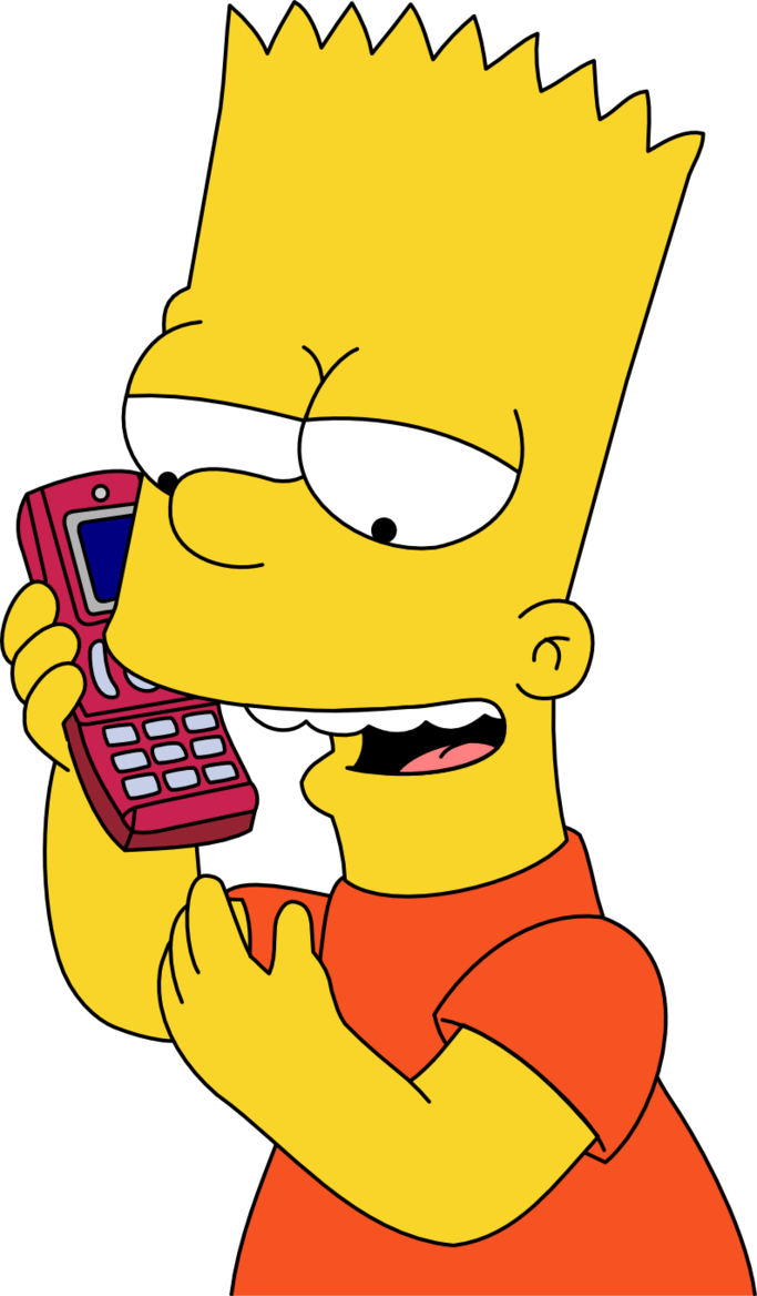 Bart Simpson Qualidade de png hd dos desenhos animados | PNG Play