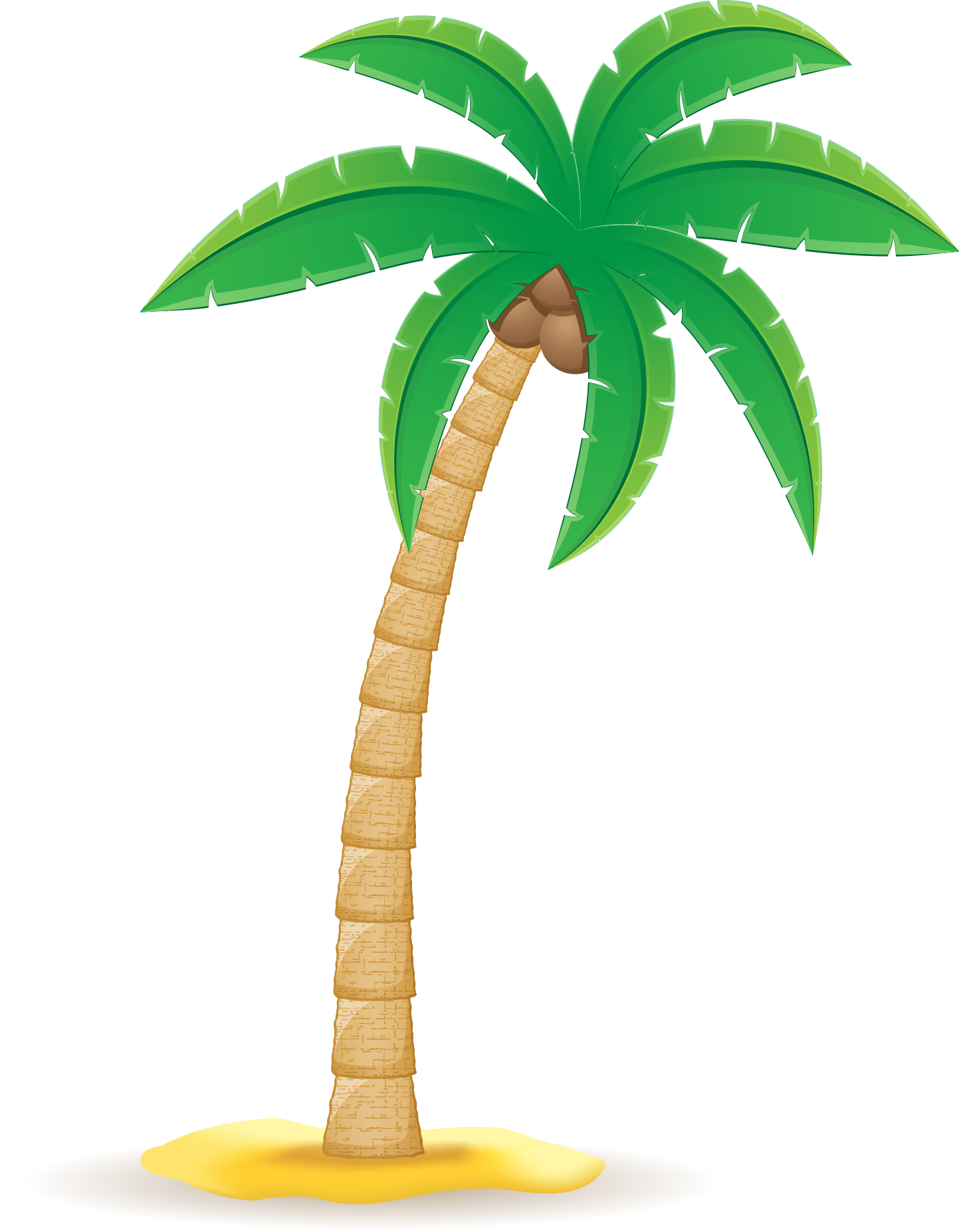 Beach Coconut Tree PNG Images Transparent Background | PNG Play