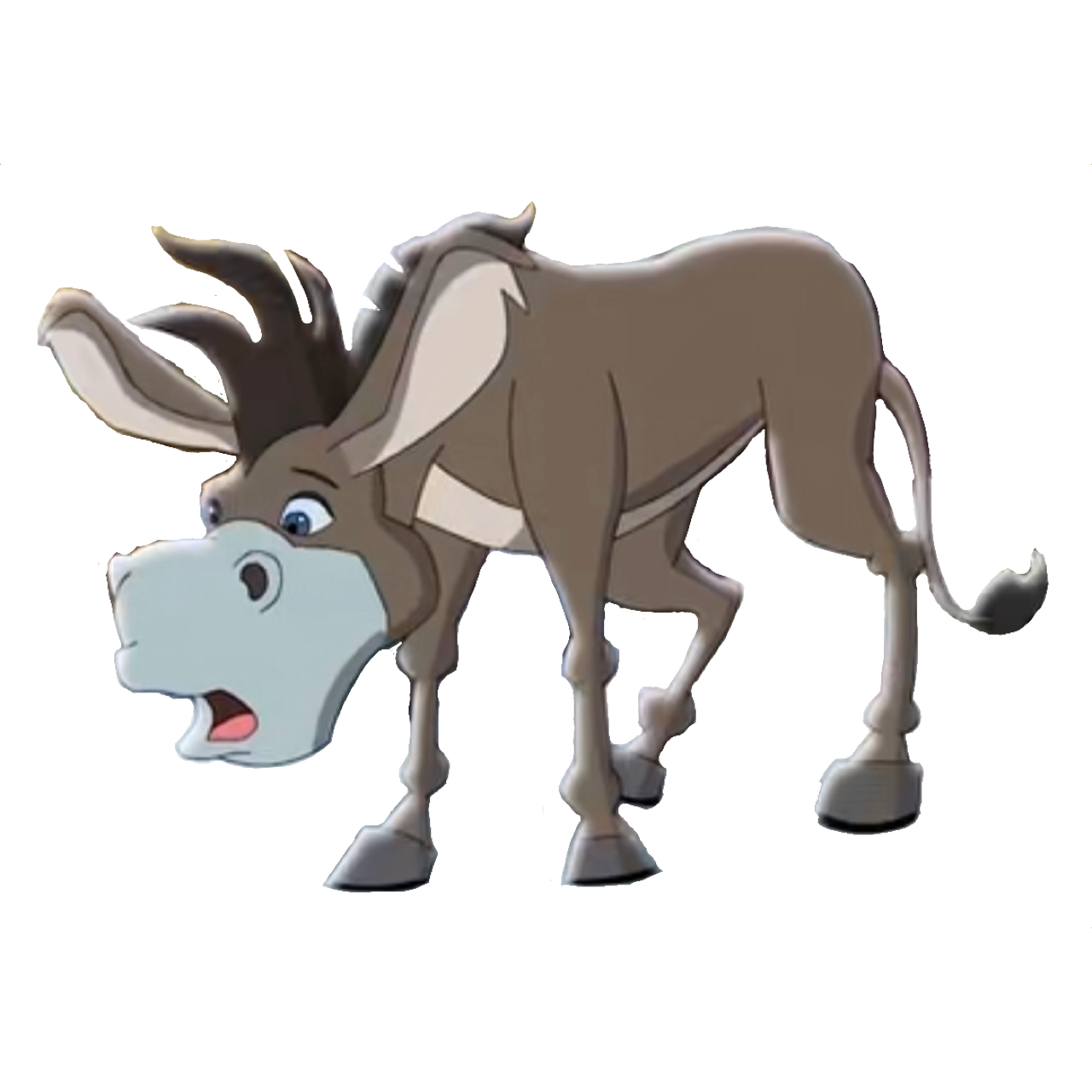 Donkey Shocked Clipart Transparent PNG