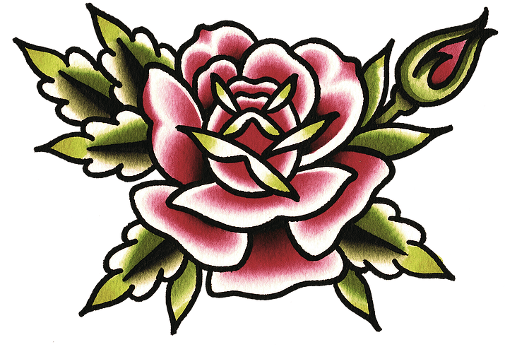 Flower Tattoo PNG Images Transparent Background | PNG Play