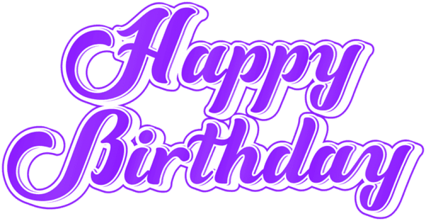 Happy Birthday Transparent Background Png Play Images