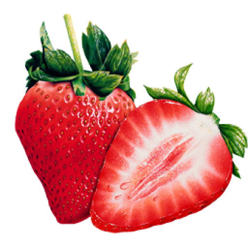 Red Natural Raw Strawberry Transparent PNG