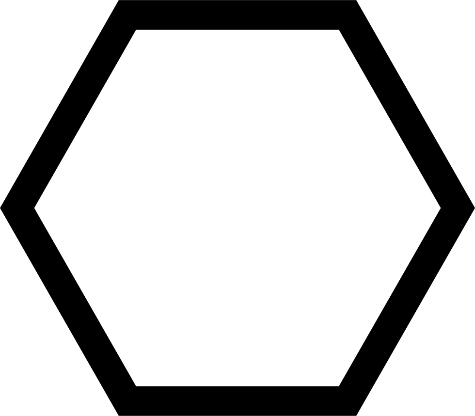 Hexagon Transparent Image - PNG Play
