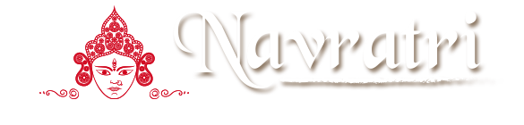 Navratri Text Background PNG Image