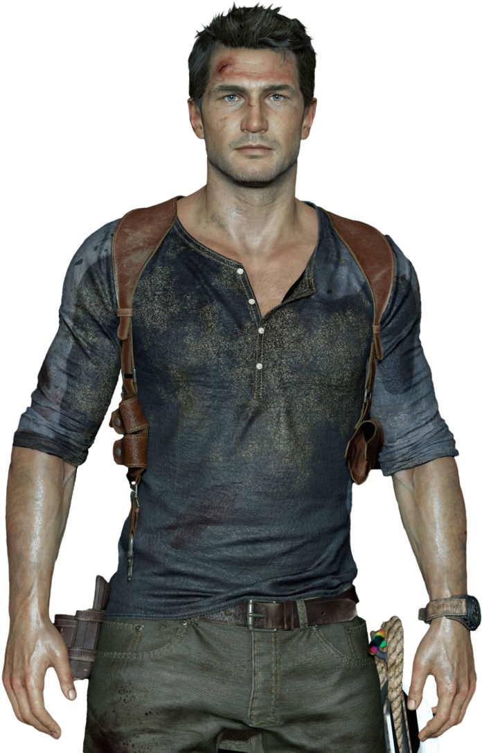 Uncharted Character Transparent PNG