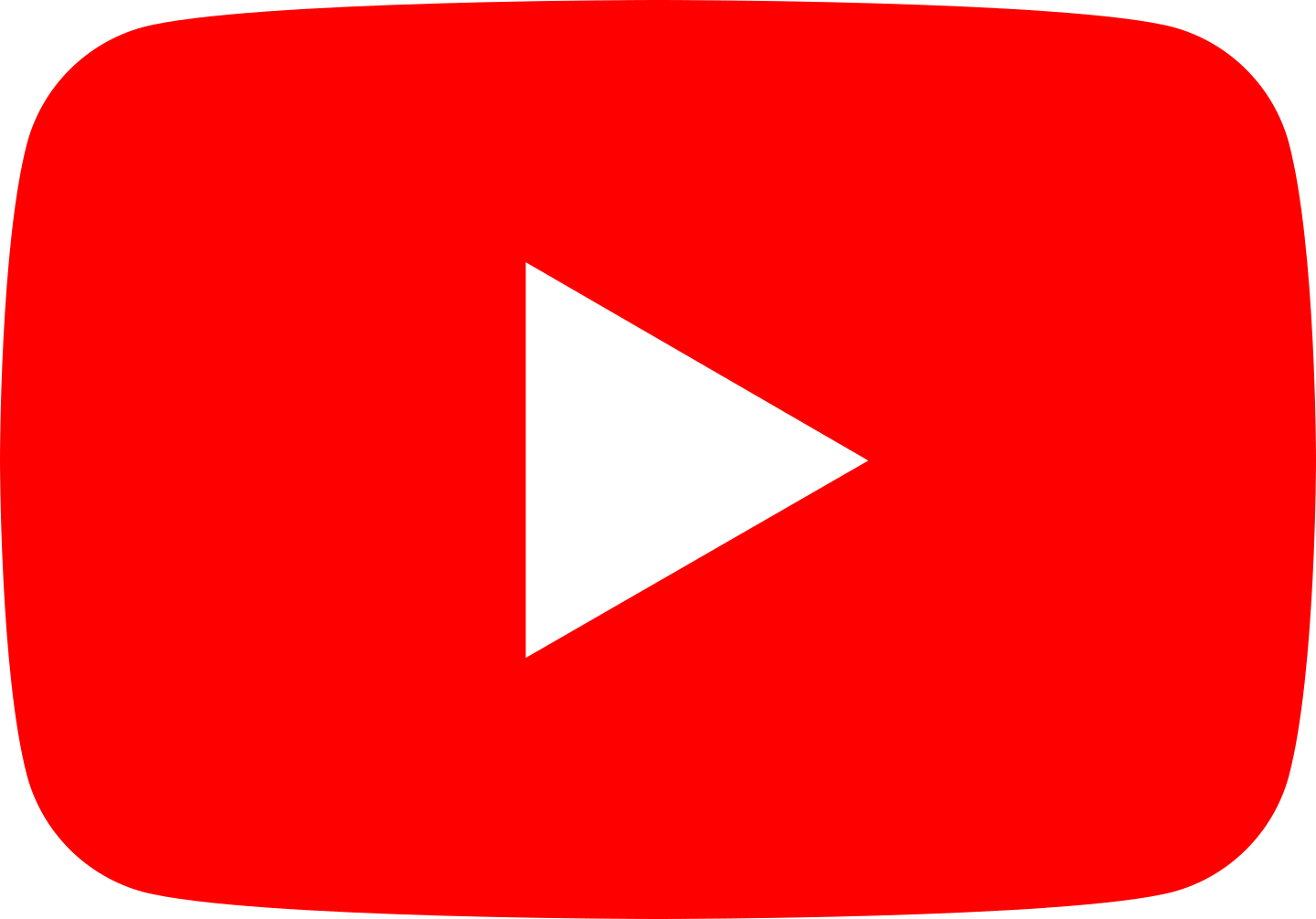 YouTube Logo Red Background