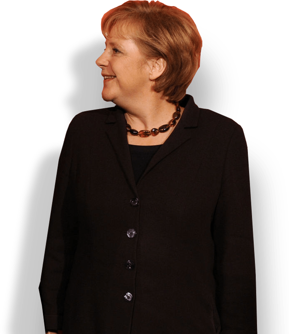ไฟล์โปร่งใสของ Angela Merkel | PNG Play