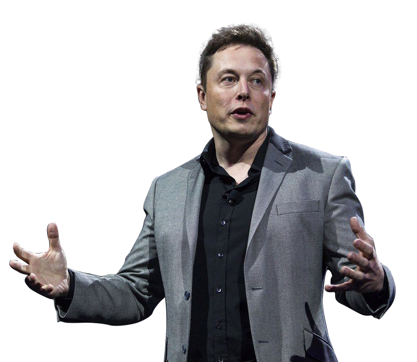 Elon Musk PNG Background - PNG Play