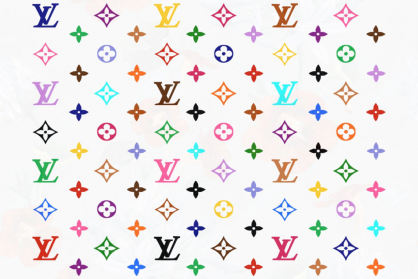 Louis Vuitton Pattern PNG HD Quality - PNG Play